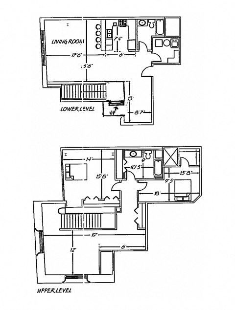 Floor plan for 2 beds, 2 baths, 1902 sqft